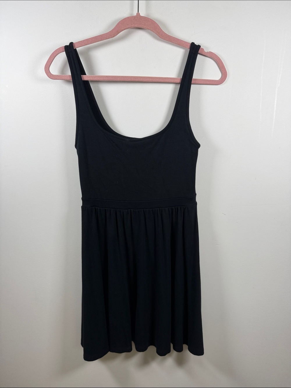WILFRED | Stretchy Black Skater Mini Dress Size S AS IS